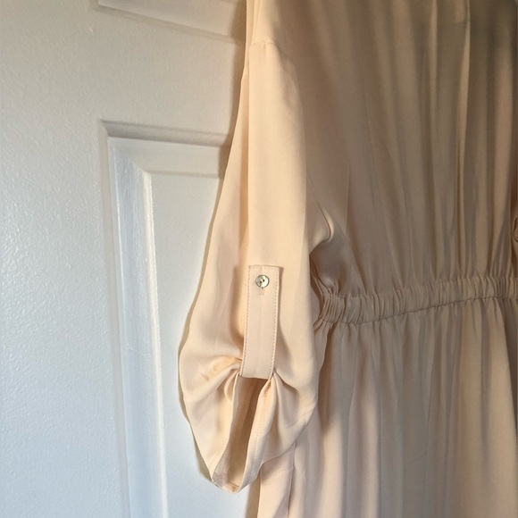 NWT Tahari Barely Beige Jacket/ Cardigan Midi Length. Size S - Picture 4 of 4